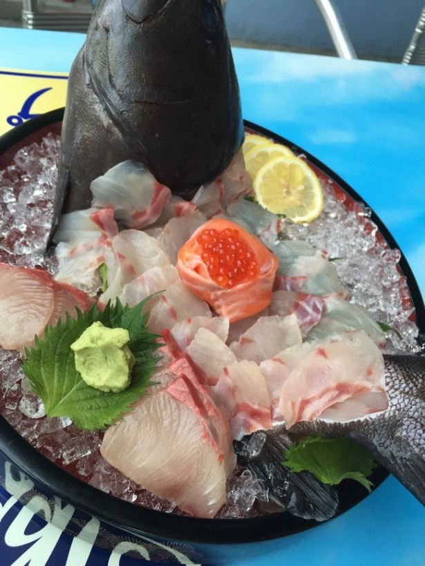 真羽太（マハタ）の姿盛り
