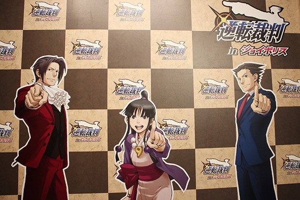 大きなメインビジュアルとともに、記念撮影も楽しめる