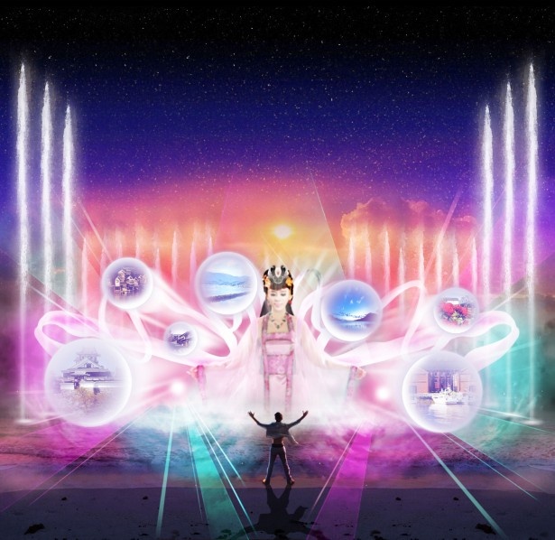 ウォータープロジェクションショー イメージ1