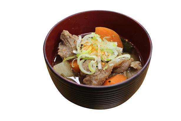 「山形牛すじ煮」(600円)は、「第8回ニッポン全国鍋合戦R」でグランプリを受賞した一品