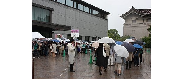 一度に入場できる人数を制限している
