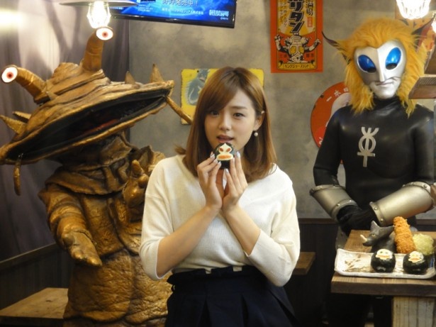 篠崎さんファンのマグマ星人が乱入！
