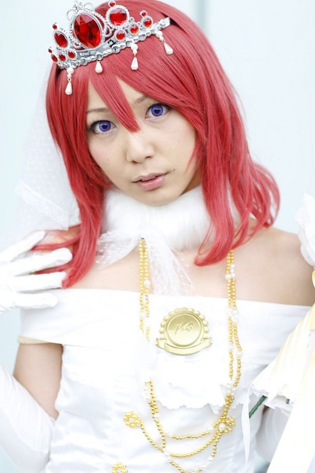 「ラブライブ！」の西木野真姫に扮するこよみさん