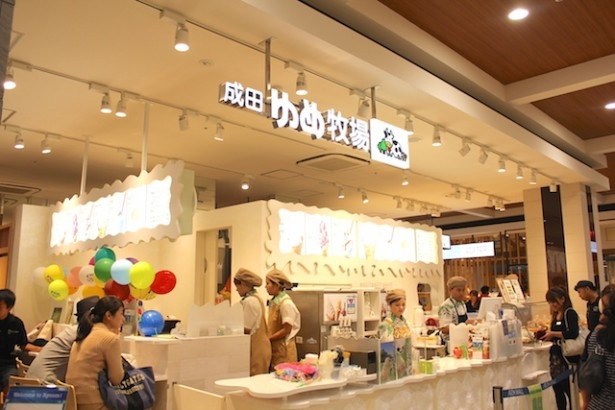「成田ゆめ牧場」の濃厚ソフトクリームは沖縄でも大人気！