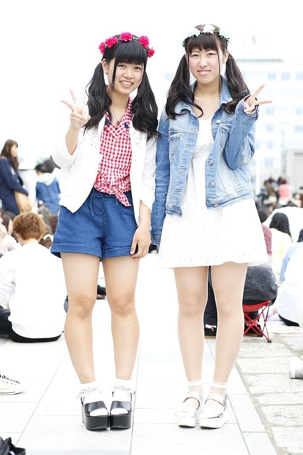 高校生の仲良し2人組！GirlsAwardに初参戦