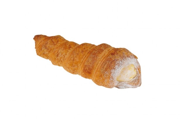 「パティシエ仕込みのクリームクロワッサン(カスタード)」(270円)