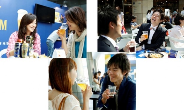 友達と大切な人と、ビールで楽しいひとときを