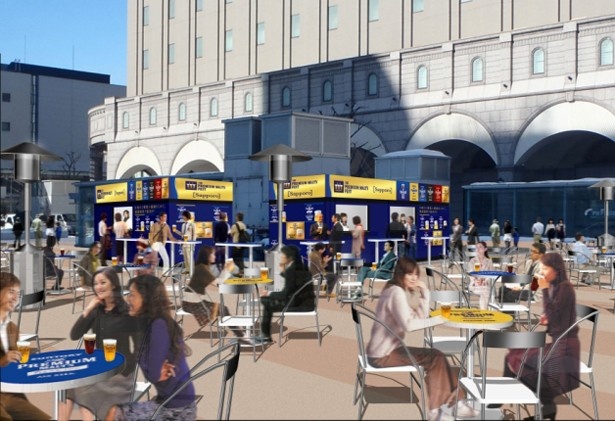 札幌駅前の広場で開催。仕事帰りや買い物途中にふらっと立ち寄れる気軽さがうれしい(写真はイメージ)