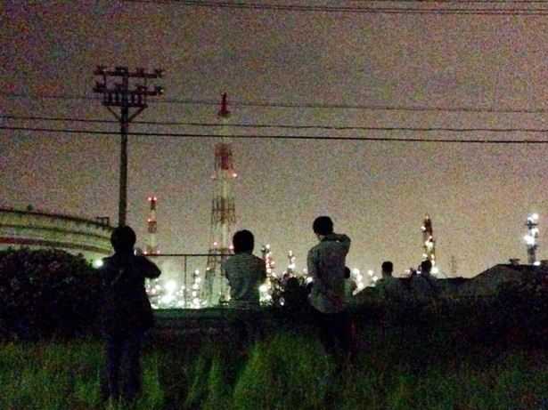 小林カメラマンおすすめの撮影スポットから工場夜景を撮影！
