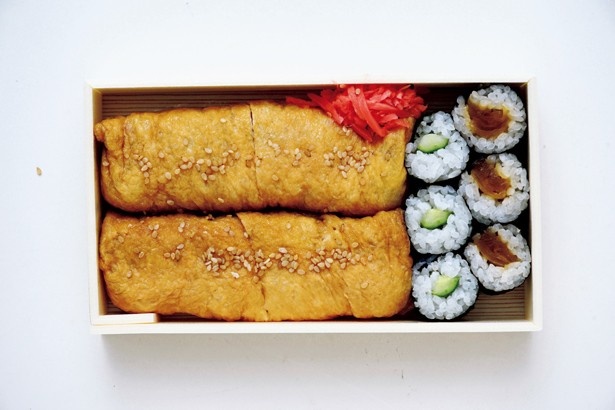 「いなり寿司 のり巻 かっぱ巻」(680円)は、ほんのり甘く上品な味わい