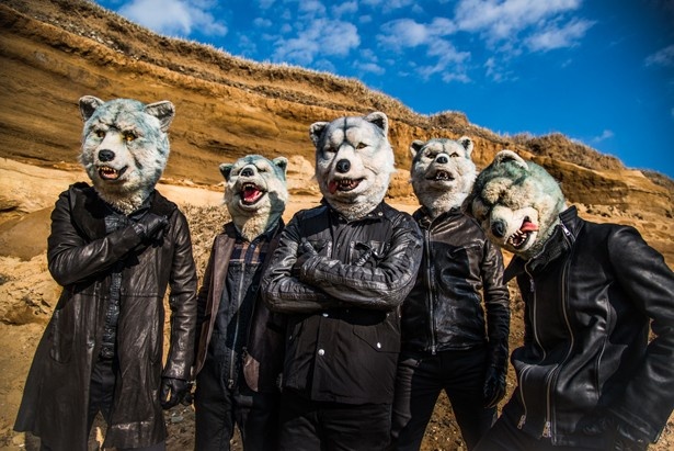 初登場の“5匹組”ロックバンド、MAN WITH A MISSION