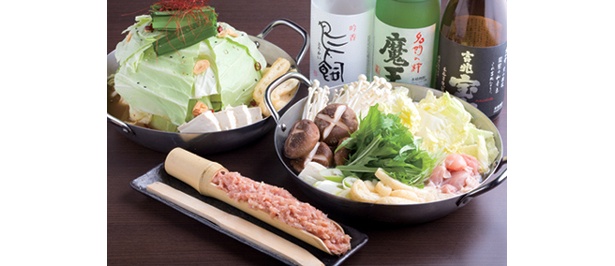 東京ダイナマイトのハチミツ二郎プロデュースの「Dining二郎」より、その名も「特製二郎鍋」（1人前・1480円）