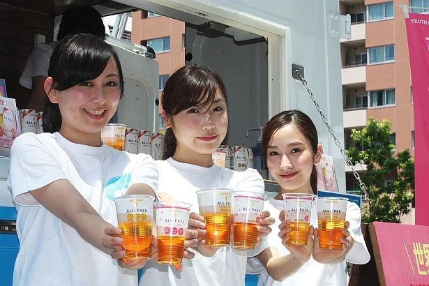 虎ノ門ヒルズで「オールフリー」がリフレッシュを推進