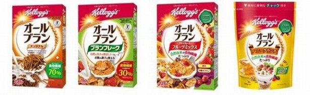 100周年を迎える「ケロッグ オールブラン」シリーズは幅広い世代に人気
