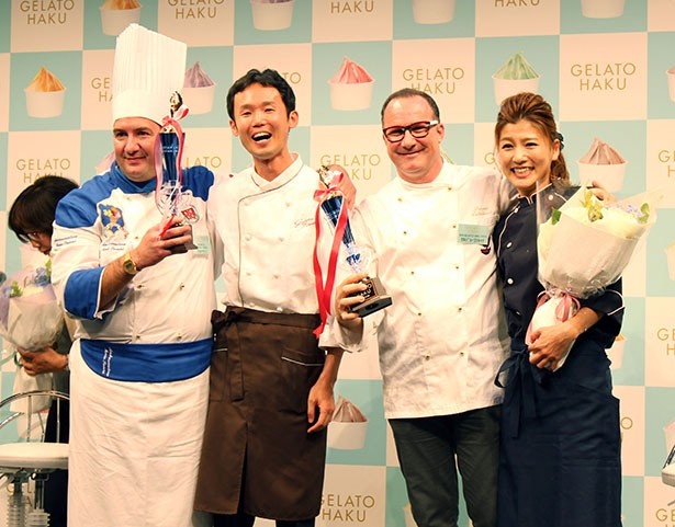 【写真を見る】「イタリアVS日本 ジェラート職人対決」ではイタリアが本場の実力を発揮して勝利
