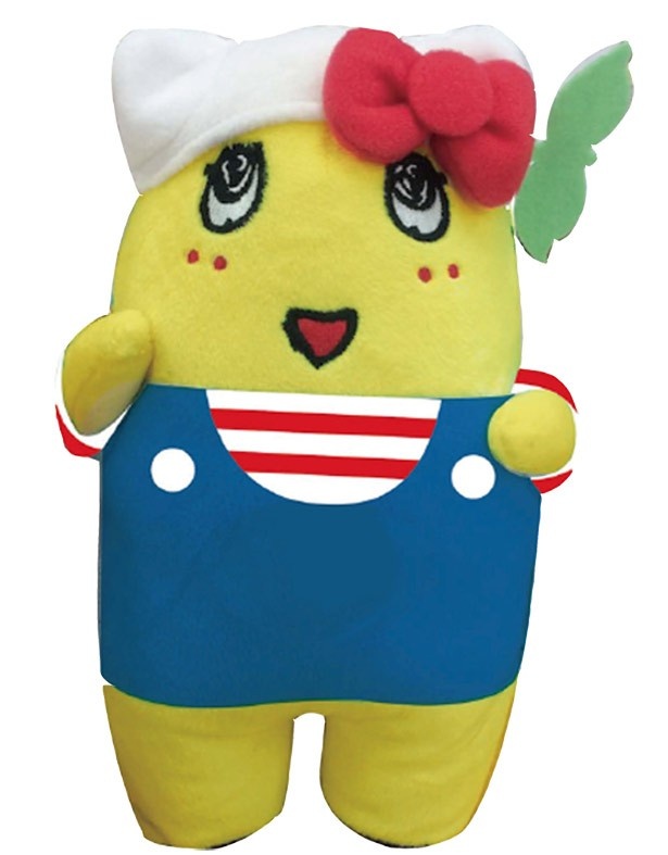 ハローキティに扮したふなっしー！