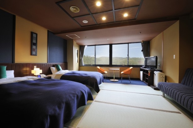 リニューアルして好評の、瑠璃の館のお部屋がオススメ