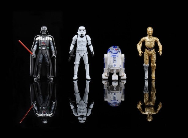 手のひらサイズの可動アクションフィギュアシリーズ｢メタコレ スター・ウォーズ｣(発売中・税抜各1000円)。9月に“ヨーダ”他発売予定