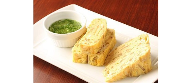 コレが“もやし居酒屋”のもやし入り「だし巻き卵」（609円）
