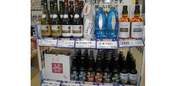 トゥモローパーク内のスリーエフにも横浜ゆかりのお酒が入荷されていました