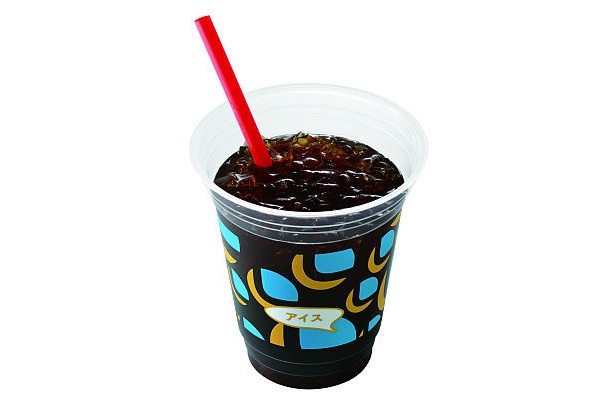 ロッテリア「アイスコーヒー」(150円)は、品質のよさも自慢