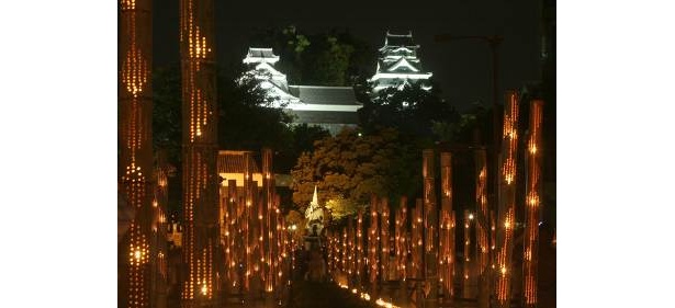 秋の夜、熊本城周辺が5万4千個のろうそくに包まれる！？