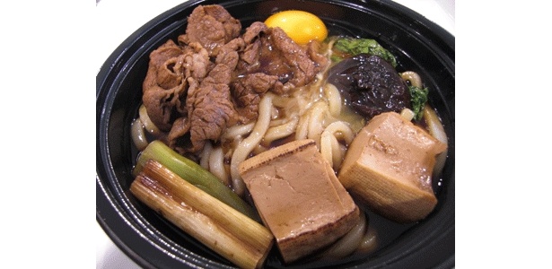 あったか〜い｢牛鍋開化うどん｣850円