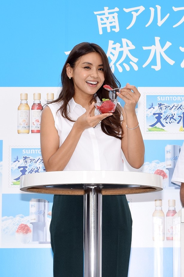 シャリシャリ食感が魅力のソルベも実食