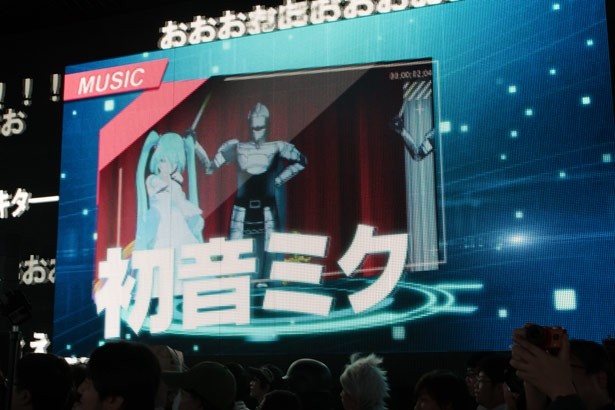 初音ミクをはじめとする、ボーカロイドも参戦！