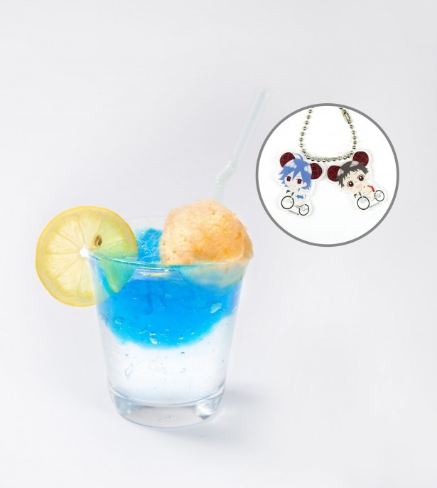 スポーツドリンクをゼリーにした「『いいよ、飲みな』『うまい!!生き返るぅぅ!!』 坂道、真波の約束の水ゼリーソーダ」 (1382円) 