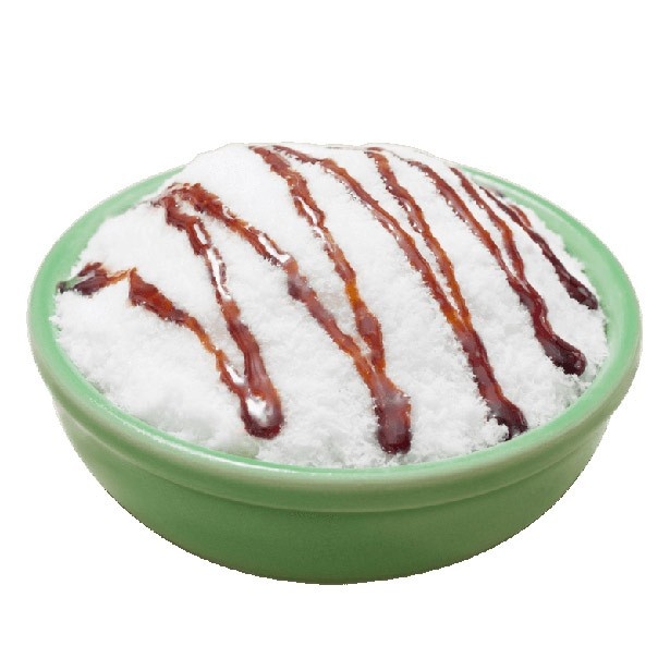 ほろ苦いコーヒーソースとミルクソースを用いた「カフェ」(410円)