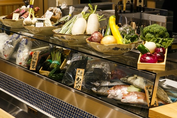 美浜町の新鮮な食材が現地から届く