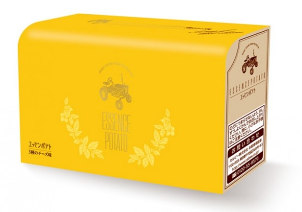 コクのあるチーズが絶妙！「エッセンポテト 3種のチーズ味」(6袋入り756円)