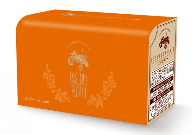 「フンドーキン醤油」を100%使用してパウダーにした「エッセンポテト 九州しょうゆ味」(6袋入り756円)