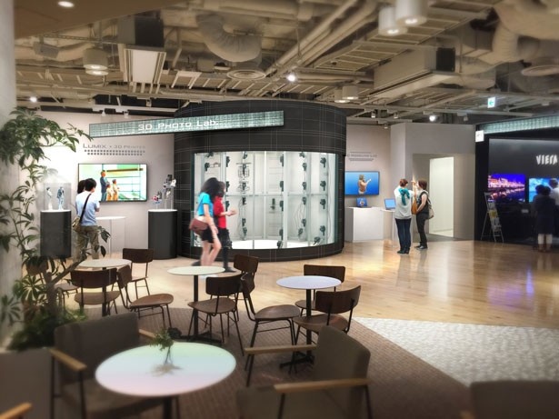 「3D PHOTO Lab.」は、パナソニックセンター大阪の2階「デジタルファンスタジオ」内にオープン