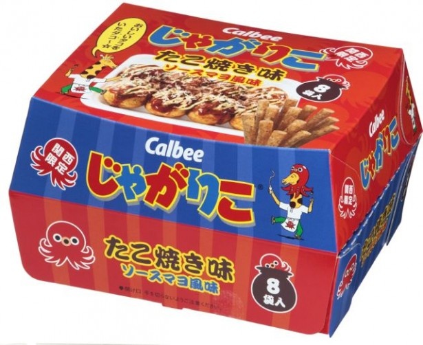 関西名物「たこやき」の味を再現した「関西限定 たこ焼き味」
