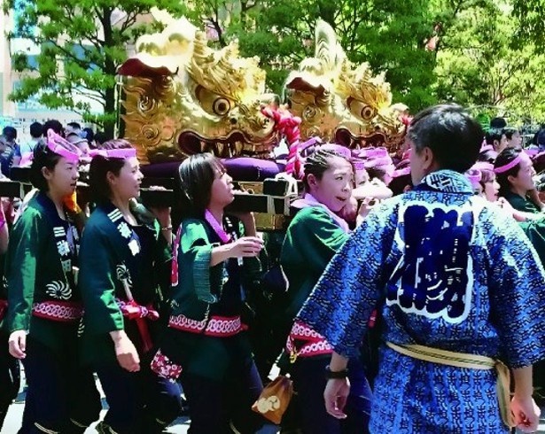秋葉原の隣駅、神田駅周辺で行われる「神田祭」関連のイベントも