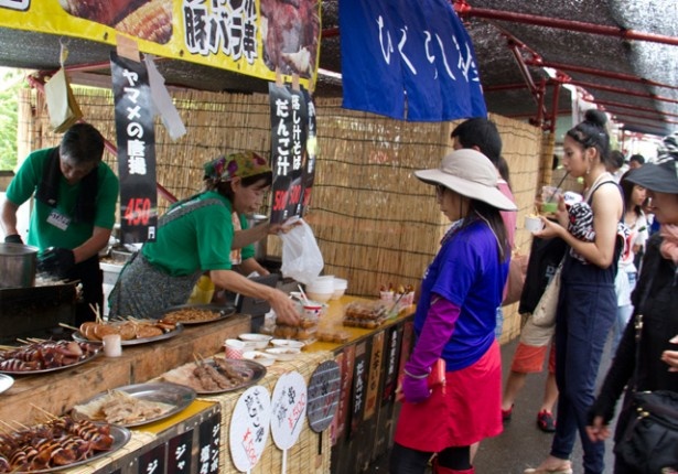 会場には毎年大人気のかき氷や竹田市の名店が日替わりで出店する屋台コーナーも登場