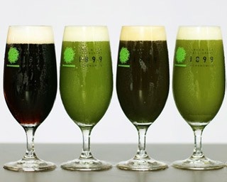 “真緑”のビールが飲み放題！抹茶ビアガーデン開催中