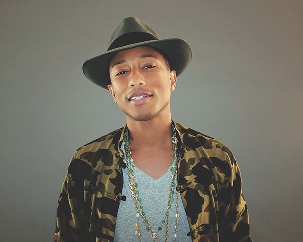 グラミー賞に24回ノミネートして7回受賞(2014年時点)しているPHARRELL WILLIAMSが満を持して参戦