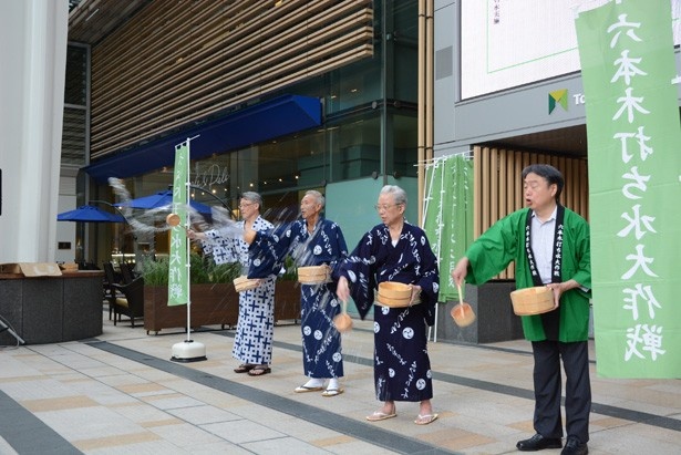 【写真を見る】涼しげな装いにいっそう夏の風情が感じられそうだ ※写真は出陣式の様子
