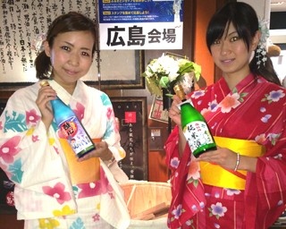 銀座で全国7県の日本酒を飲み比べ！