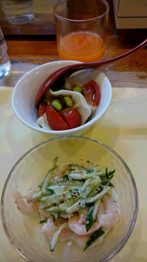 この会のために特別に用意してくれた前菜