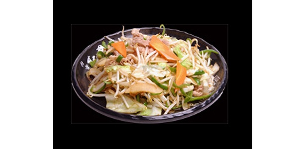 豚バラ肉と、6種類の野菜を強火で炒めた「肉野菜ライス」