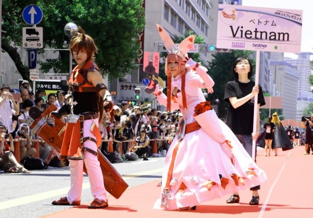2015年初参加のベトナム代表コスプレイヤー