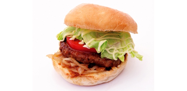 神戸の新たな名物誕生。兵庫の「神戸バーガー」（360円）