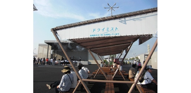 結構涼しいドライミスト