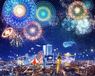 渋谷ヒカリエで期間限定プロジェクションマッピング