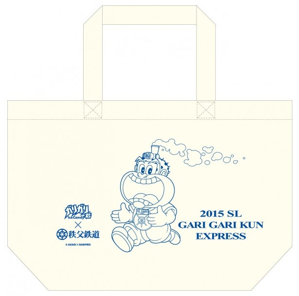 記念乗車券を買うと抽選でトートバッグが当たる