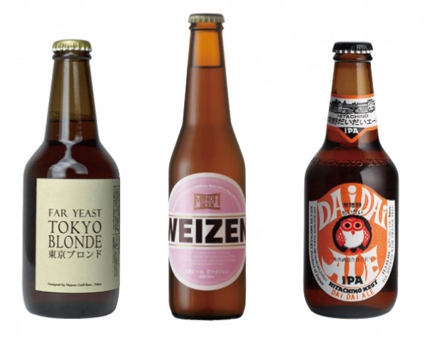 Far Yeast(東京都)、箕面ビール(大阪府)、常陸野ネストビール(茨城県)など、北海道から九州まで17社のブルワリーが参加